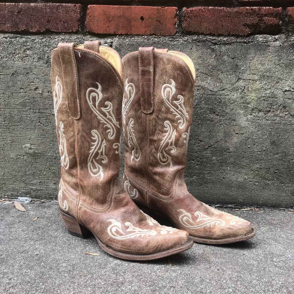 Corral Cortez Cliff Embroidered Boots